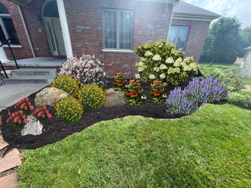 Landscape installed in Lincoln, NE