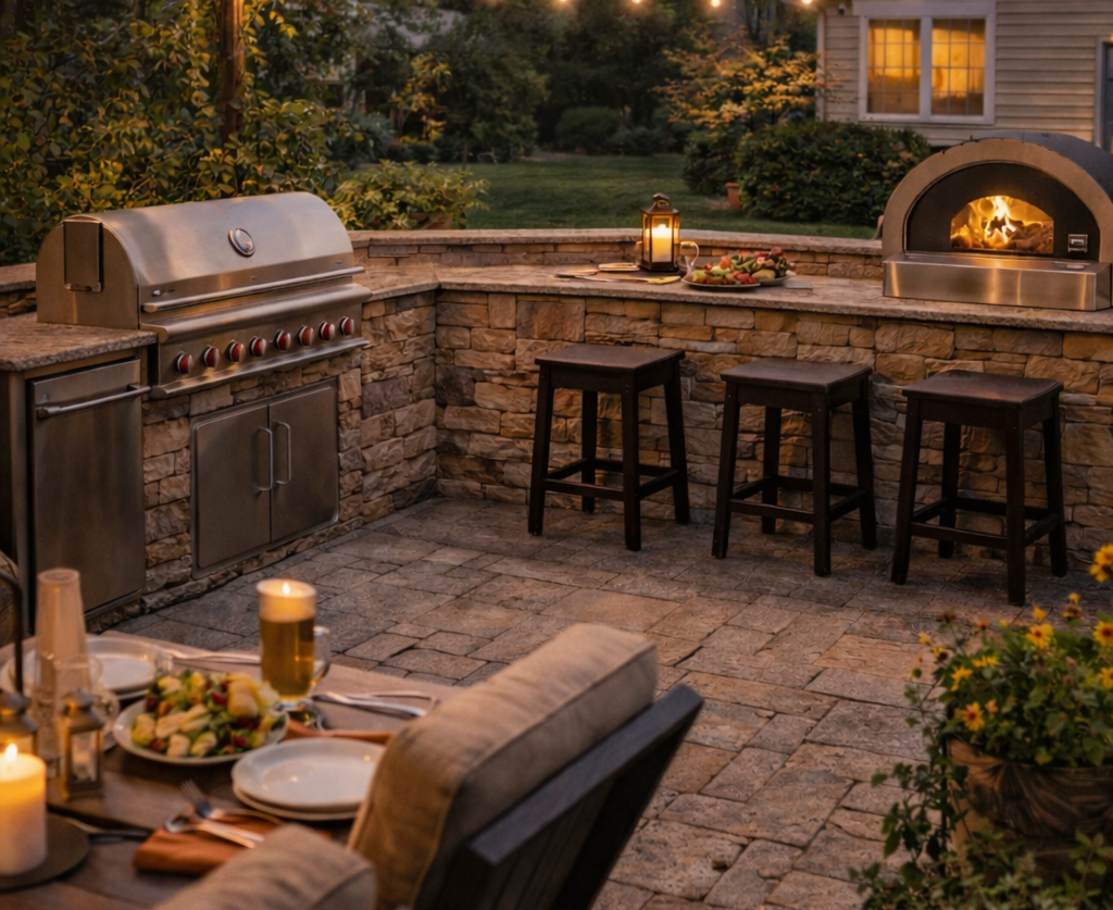 Out door kitchen in Lincoln, NE