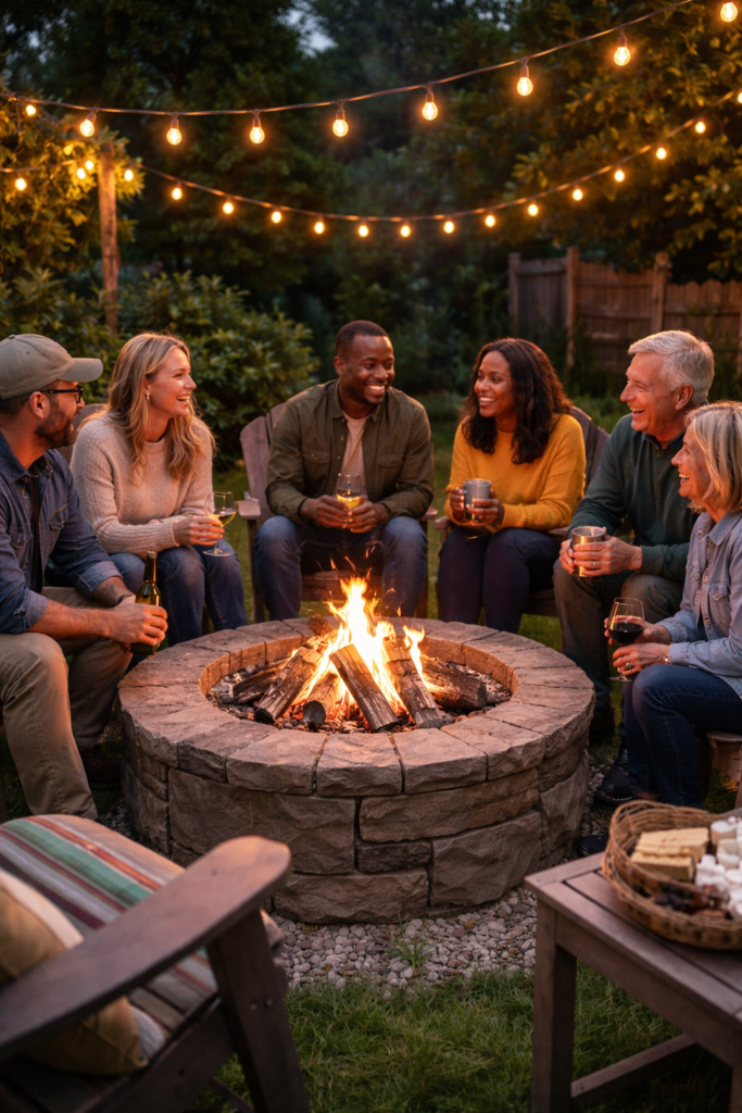 fire pit in Lincoln NE