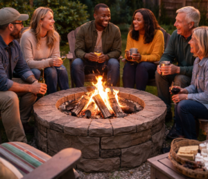 fire pit in Lincoln NE