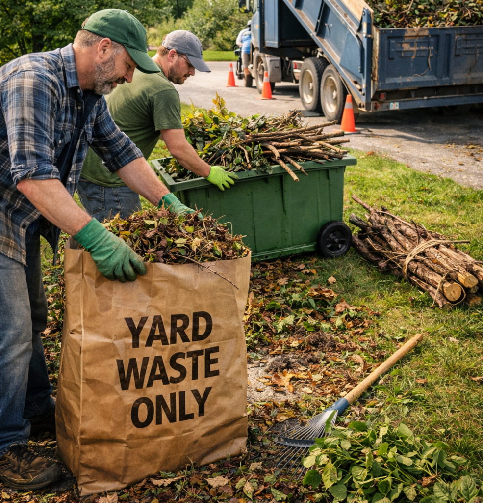 spring lawn cleanup in Lincoln, NE