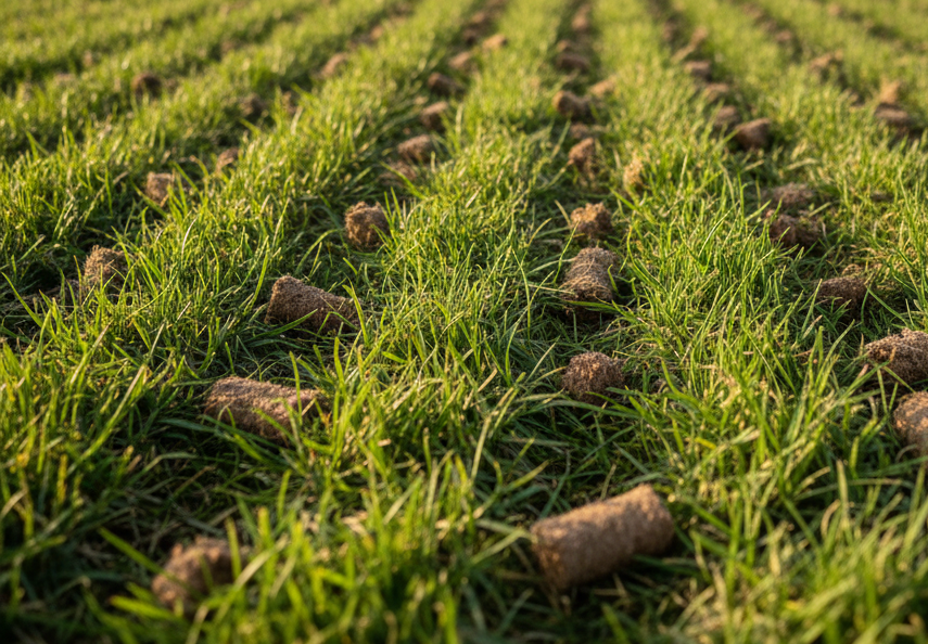 Spring aeration gives Lincoln laws a reset after winter.